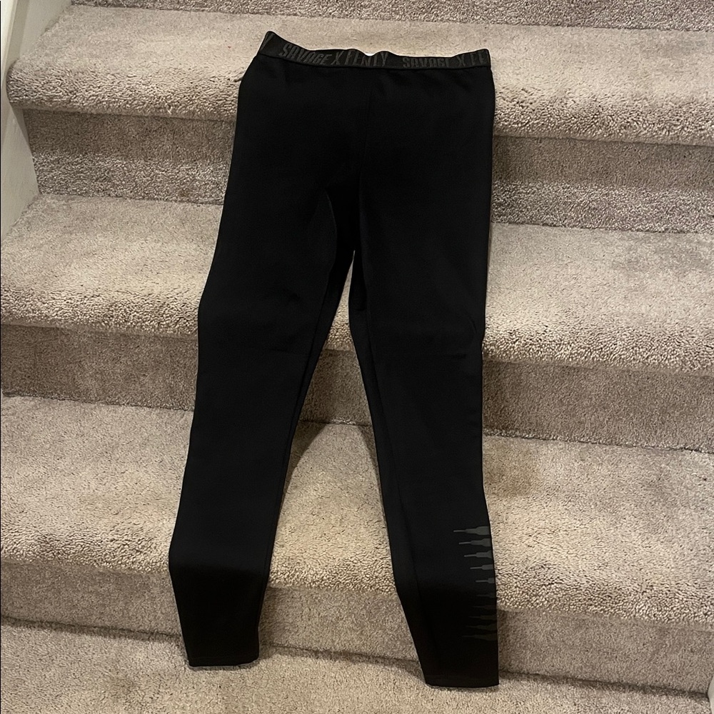 Savage X Fenty Black Kids Leggings